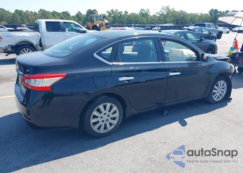 2014 Nissan Sentra S/Sv/Sr/Sl from USA, damaged, VIN 3N1AB7AP4EY240798